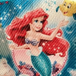 The Little Mermaid Chenille throw